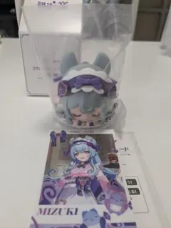 スシロー×原神　観月の宴　夢見月瑞希　ミニフィギュア&メタリックカード