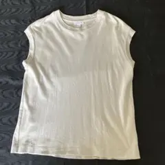 上品　SUNSPEL アイスグレー　ノースリーブ カットソーのサムネイル