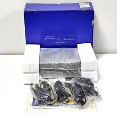 ジャンク・電池交換済 PS2本体 SCPH-30000 箱・説明書付 動作確認済