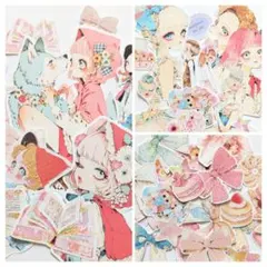 コラージュ 素材シート ダイカット rio_ykr様 unichoco様28