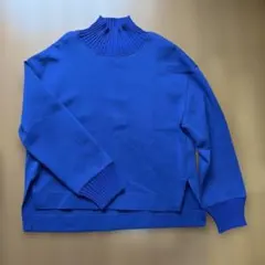 green label relaxing ダンボールニットハイネックセーター