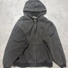 ヴィンテージ風 ジップアップパーカー M パーカー古着 ジップパーカー
