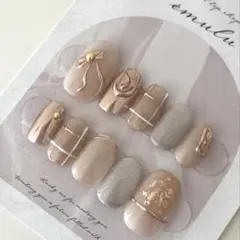 ショートオーバル ネイルチップ