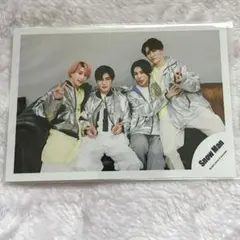 SnowMan 公式写真 佐久間大介 目黒蓮 ラウール 渡辺翔太