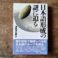 日本語形成の謎に迫る 澤田洋太郎 新泉社　単行本