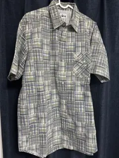 Stussy チェック柄 半袖シャツ M