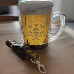 【美品・箱付き・ストラップ付き】ケツメイシ　ビールジョッキ型ライト　新品電池 美品・ストラップ付き】ケツメイシ ビールジョッキ型ライト 新品電池