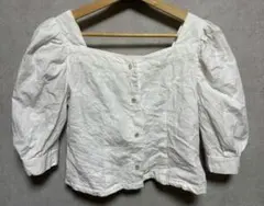 GRL グレイル 白 シャツ・ブラウス