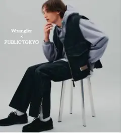 Wrangler x PUBLIC TOKYO FLARE ZIP JEAN