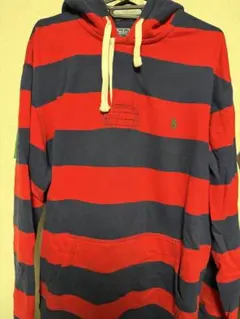 ストライプパーカー XL ラルフローレン 古着