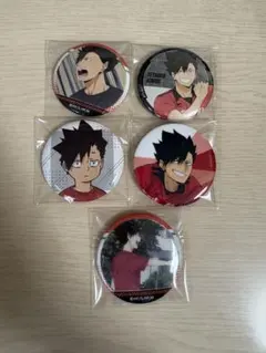 ハイキュー!! 黒尾鉄朗 缶バッジ 4種セット - メルカリ