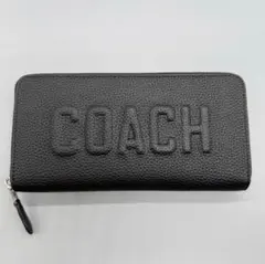 ★存在感あるロゴ★ COACH CW715 ブラック