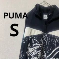 【MかL】プーマ レオパード柄 ヒップホップ 裏起毛 ジャケット/パンツ スポーツ ストリート系スポーツ