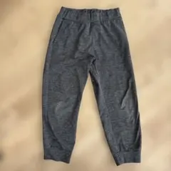 UNIQLO グレー 長ズボン 110スウェット　リブパンツ　ジョガーパンツ