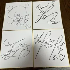 Silent Siren BANG！×3 直筆サイン 生写真 12枚 コンプ - メルカリ