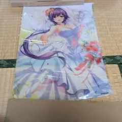 Summer Pockets ピカットアニメ 神山織 白無垢 A3クリアポスター