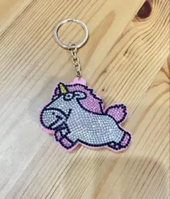ミニオン　ユニコーン　フラッフィ　キーホルダーのサムネイル