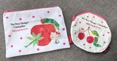 ハローキティ はらぺこあおむし ポーチセット