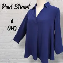 【Paul Stuart】スキッパーカラー　チュニックシャツ　Aライン　814のサムネイル