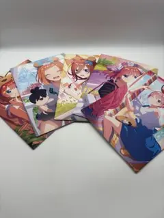 五等分の花嫁 五等分の花嫁展 キャンバスボード 一花 二乃 三玖 四葉