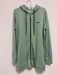 FILA フィラ ミントグリーンパーカー L