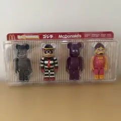 McDonald's ゴジラ　BE@RBRICK 4体セット　フィギュア