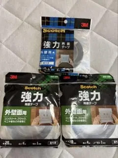 Scotch 強力　両面テープ　外壁面用　2個セットのサムネイル