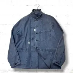 neighborhood フェード　ブラックデニム　カバーオール　ジャケット