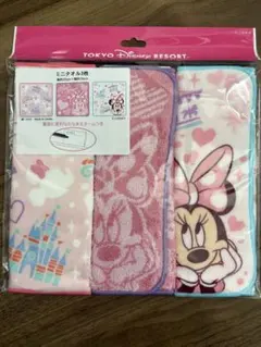 東京ディズニーランド限定‼️ ミニーちゃんのミニタオルセットです ♡
