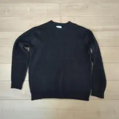 タウンクラフト　ニット　黒　M