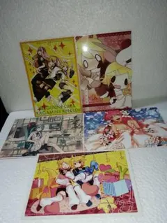 ボーカロイド　ポストカード5枚　セット①