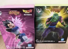 ドラゴンボール一番くじスペクタルバトルC賞 ピッコロ、D賞 ベジータのサムネイル