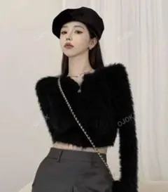 ファー ニット