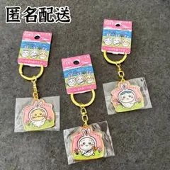 【匿名配送】　ちいかわ　山陰限定　いなばの白うさぎ　ダイカットキーホルダー　3点