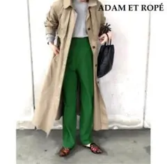 ADAM ET ROPÉ グリーン スラックス