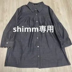 shimm専用 DAKS ダックス 七分袖シャツ 15R ハウスチェックのサムネイル