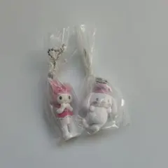 サンリオキャラクターズミニチュアチャームライブキャラクター マイメロシナモン