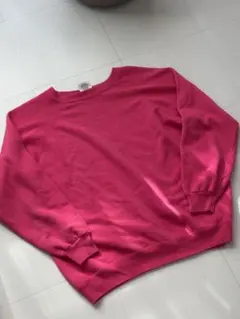 Toironier ダメージ加工 スウェット ピンク フリーサイズ - メルカリ