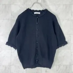 THE SHINZONE MESH LACE KNIT CARDIGANのサムネイル