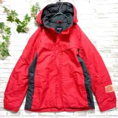 イグニオ　IGNIO　フード付き　アウター　Ⅼ　レッド　防寒　冬　ジャンバー