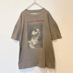 クリツィアジーンズ 半袖Tシャツ フォトプリント カーキ 緑　M 男女着用可