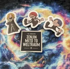 ミセスグリーンアップル　ゼンジンステッカー　ゼンジンシール　4枚