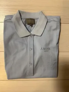 アマン東京　AMAN 水色半袖ポロシャツS /ラルフローレン/アバクロ.