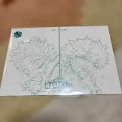 緑谷出久 複製原画ポストカード　爆豪勝己　ヒロアカ　初回特典