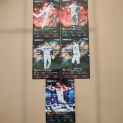 カルビー プロ野球チップス プロ野球スピリッツA カード 5枚セット