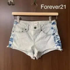フォーエバー21 デニム ショート パンツ 24 s 34 ザラ h&m スライ