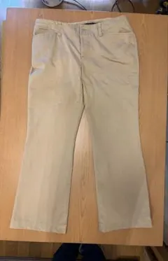 RRL Ralph Lauren チノパンツ ベージュ ボタンフライ W36 - メルカリ