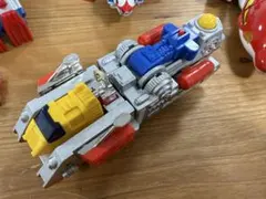 希少　恐竜戦隊コセイドン　FAITUS Ⅰ・Ⅱ号のセット　マントル合金　円谷プロ