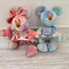 d*9様 【美品】ミッキーミニー　ぬいぐるみバッジ　東京ディズニーリゾート　40