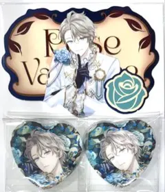 にじさんじ Rose Valentine ︎ハート型缶バッジ 特典 甲斐田晴 ②